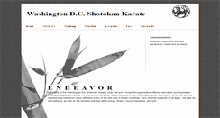 Desktop Screenshot of dckarate.com